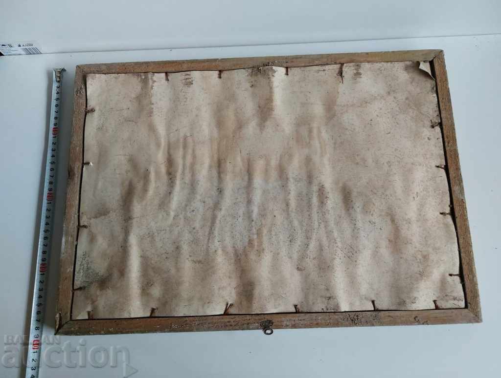 OLD PICTURE LANDSCAPE FRAME GLASS - 5 OLD PICTURE LANDSCAPE FRAME GLASS - 5