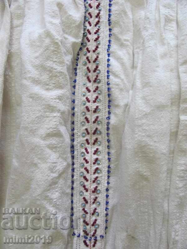 Delivery of 19th Century Folk Art Women's Cotton Shirt for Costume