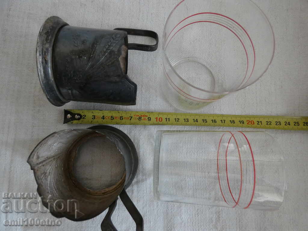 Cupped cupronickel 2 pieces with the original heat-resistant cups - 7