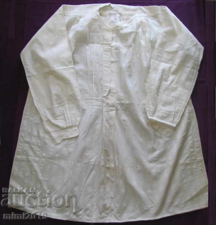 19th Century Folk Art Cotton Chennai Shirt - 6