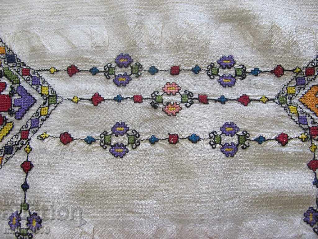 Auction 19th Century Folk Art Silk Kenar Pillow Case Auction 19th Century Folk Art Silk Kenar Pillow Case