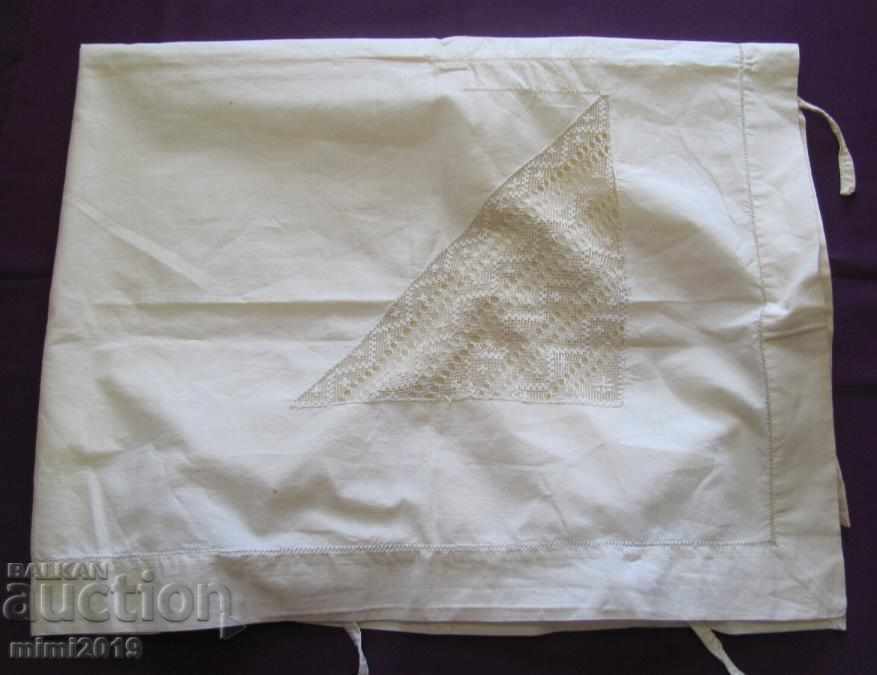 20's Cotton Pillow Case with Lace - 6 20's Cotton Pillow Case with Lace - 6