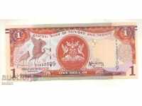 ++Trinidad și Tobago-1 dolar-2006-P 46a.2-Hârtie++