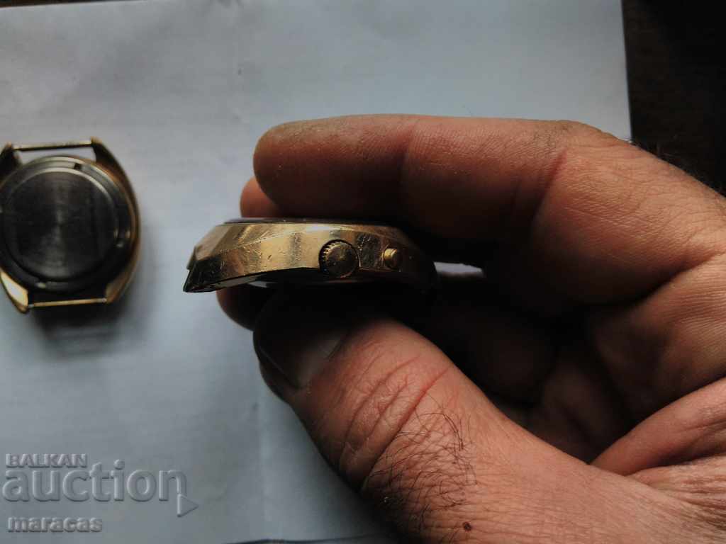 Auction Gold-plated Soviet watches Auction Gold-plated Soviet watches