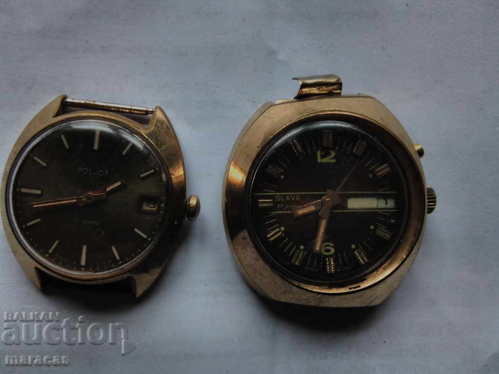Gold-plated Soviet watches Gold-plated Soviet watches