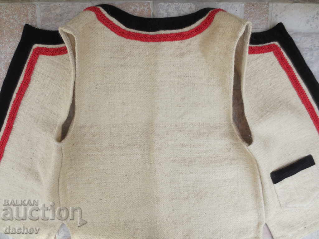 Authentic old woven vest part of the National costume EXCELLENT! with price 40.00 BGN | € 20.45 Authentic old woven vest part of the National costume EXCELLENT! with price 40.00 BGN | € 20.45