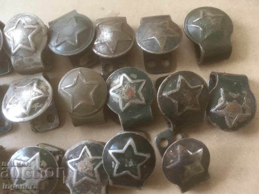 Auction  BUTTONS MILITARY MILITARY METAL-20 PCS