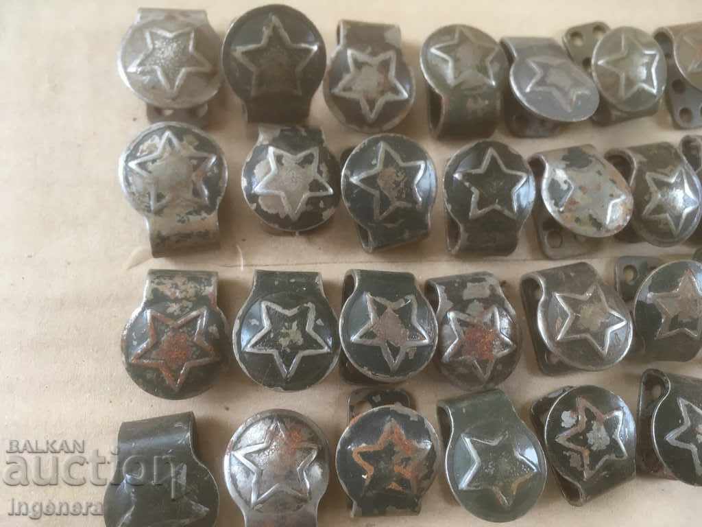 Auction MILITARY SOLDIER METAL SHOULDER BOARDS - 28 PCS Auction MILITARY SOLDIER METAL SHOULDER BOARDS - 28 PCS