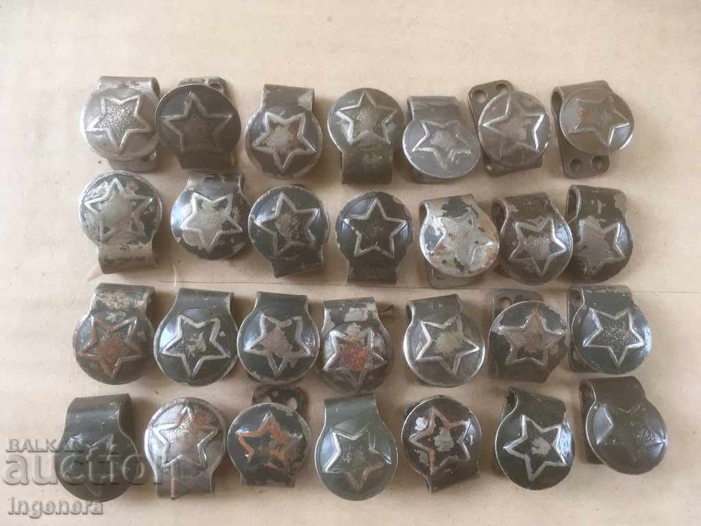 BUTTONS MILITARY MILITARY METAL-28 PCS