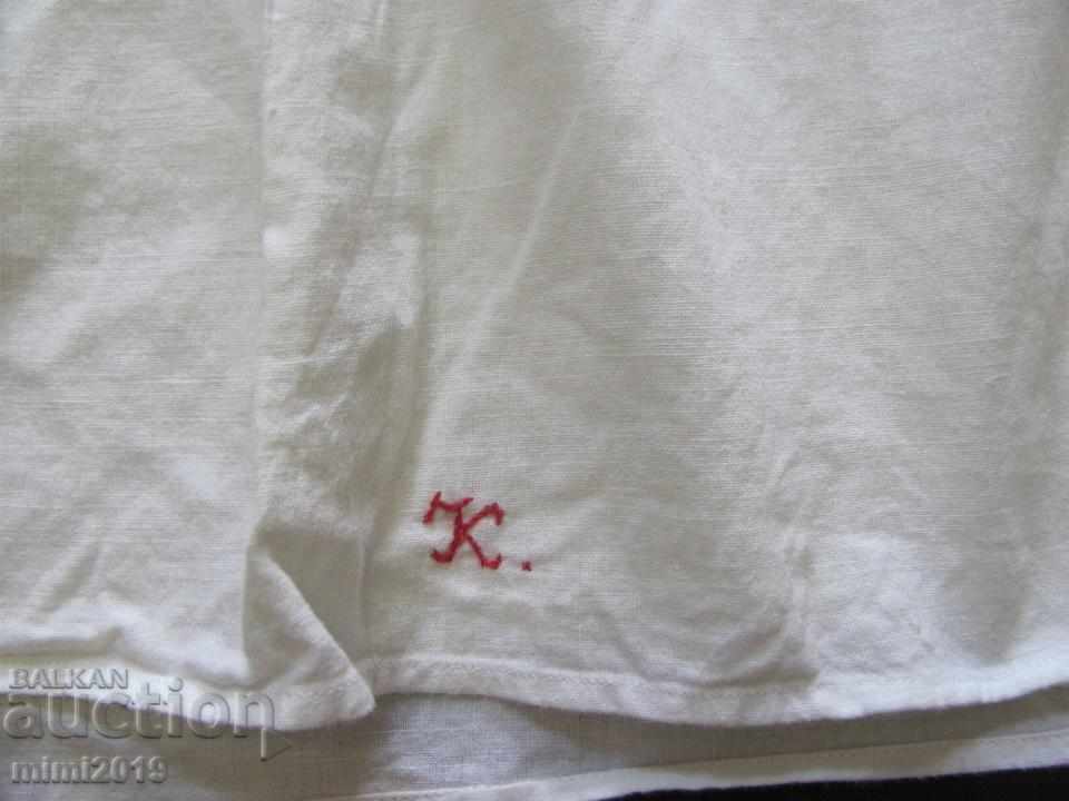 Livrarea Cămașă Originală din Bumbac Regatul Bulgariei cu Monogramă Livrarea Cămașă Originală din Bumbac Regatul Bulgariei cu Monogramă