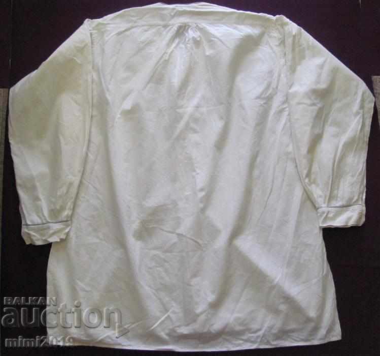 Cămașă Originală din Bumbac Regatul Bulgariei cu Monogramă - 5 Cămașă Originală din Bumbac Regatul Bulgariei cu Monogramă - 5