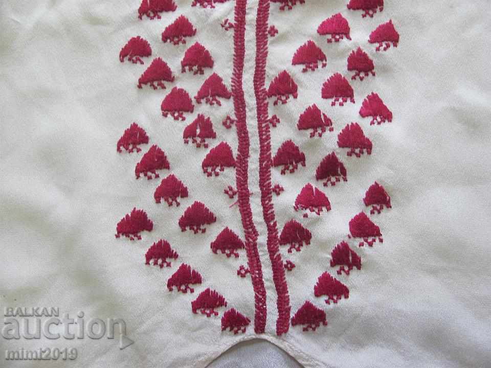 Vintage Silk Women's Shirt hand embroidery - 5 Vintage Silk Women's Shirt hand embroidery - 5