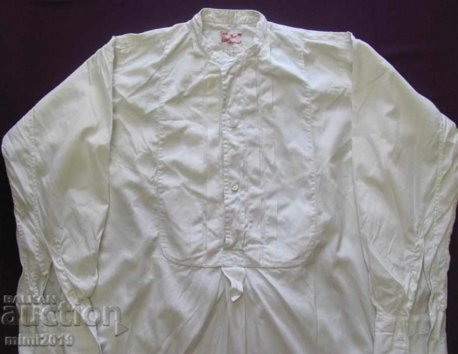 Delivery of Kingdom of Bulgaria Original Cotton Shirt with Monogram