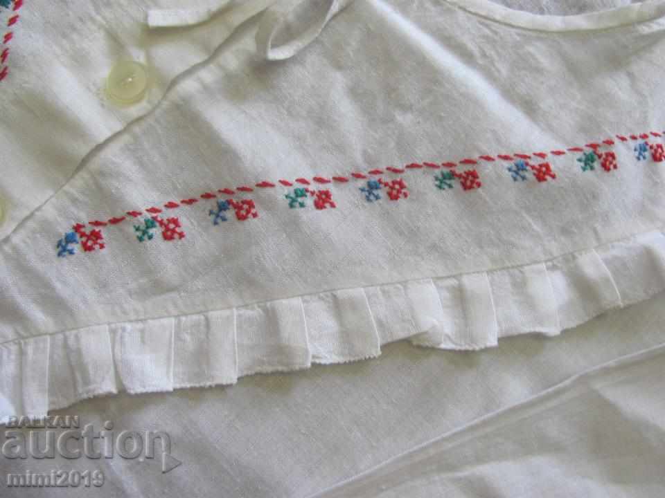 Vintage Cotton Hand Embroidered Nightgown - 5