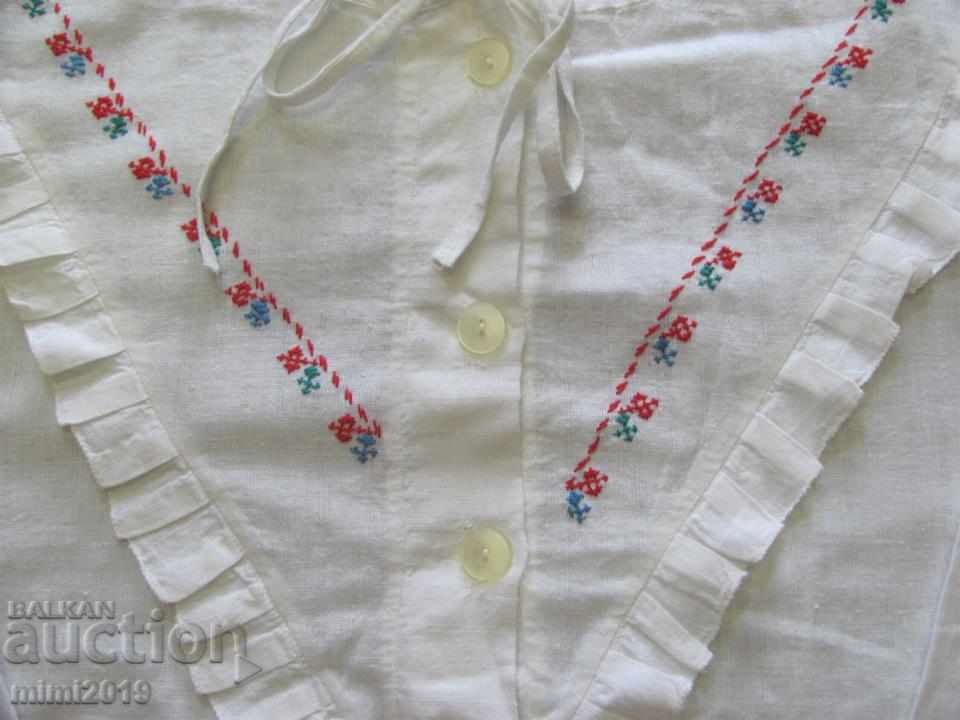 Vintage Cotton Hand Embroidered Nightgown - 6