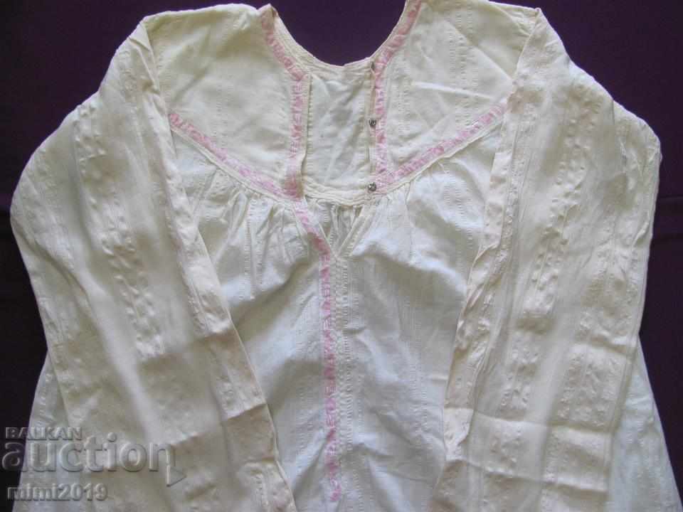 Auction  19th Century Folk Art Shirt for Cotton Kenar Costume