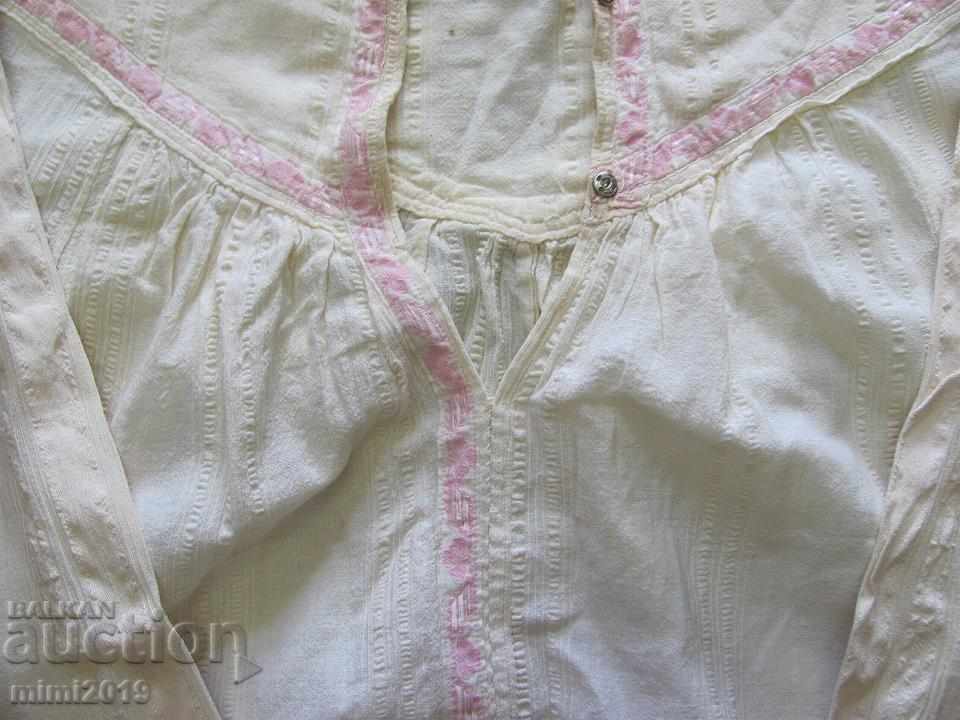 19th Century Folk Art Shirt for Cotton Kenar Costume - 6