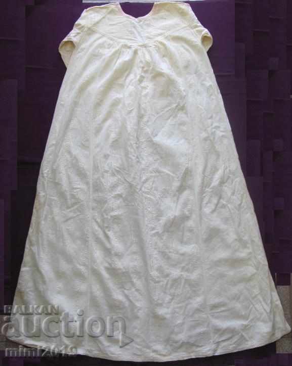 19th Century Folk Art Shirt for Cotton Kenar Costume - 7