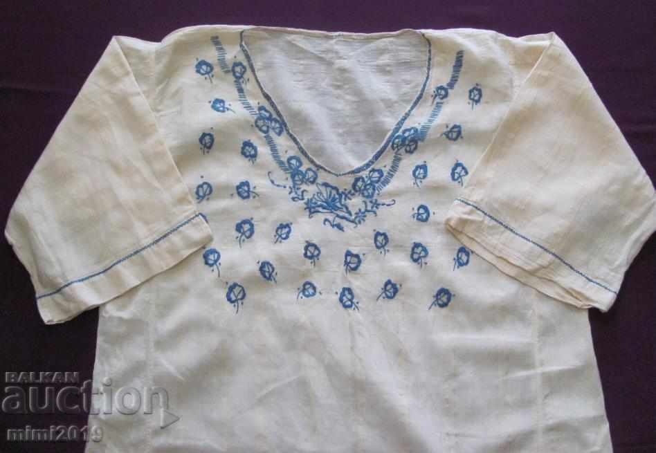 19th Century Hand Embroidered Nightwear Silk Kenar with price 120.00 BGN | € 61.36