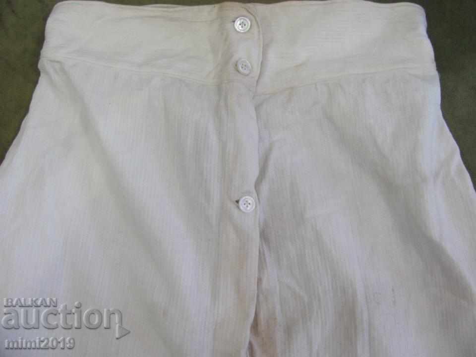 Auction 19th Century Cotton Underwear, Pants Auction 19th Century Cotton Underwear, Pants