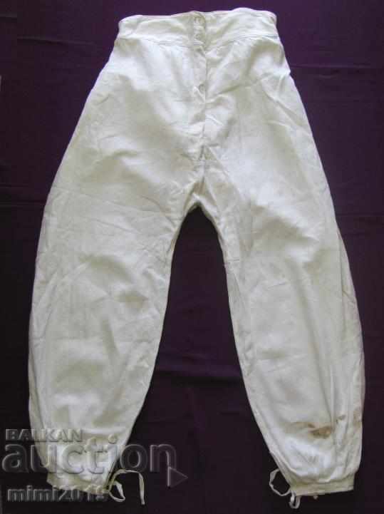 Lenjerie, pantaloni din bumbac din secolul al XIX-lea