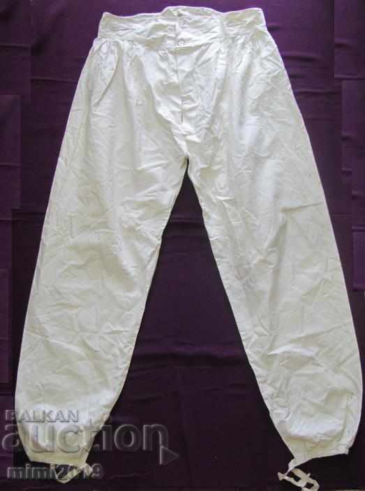 19th Century Cotton Underwear, Pants - 7