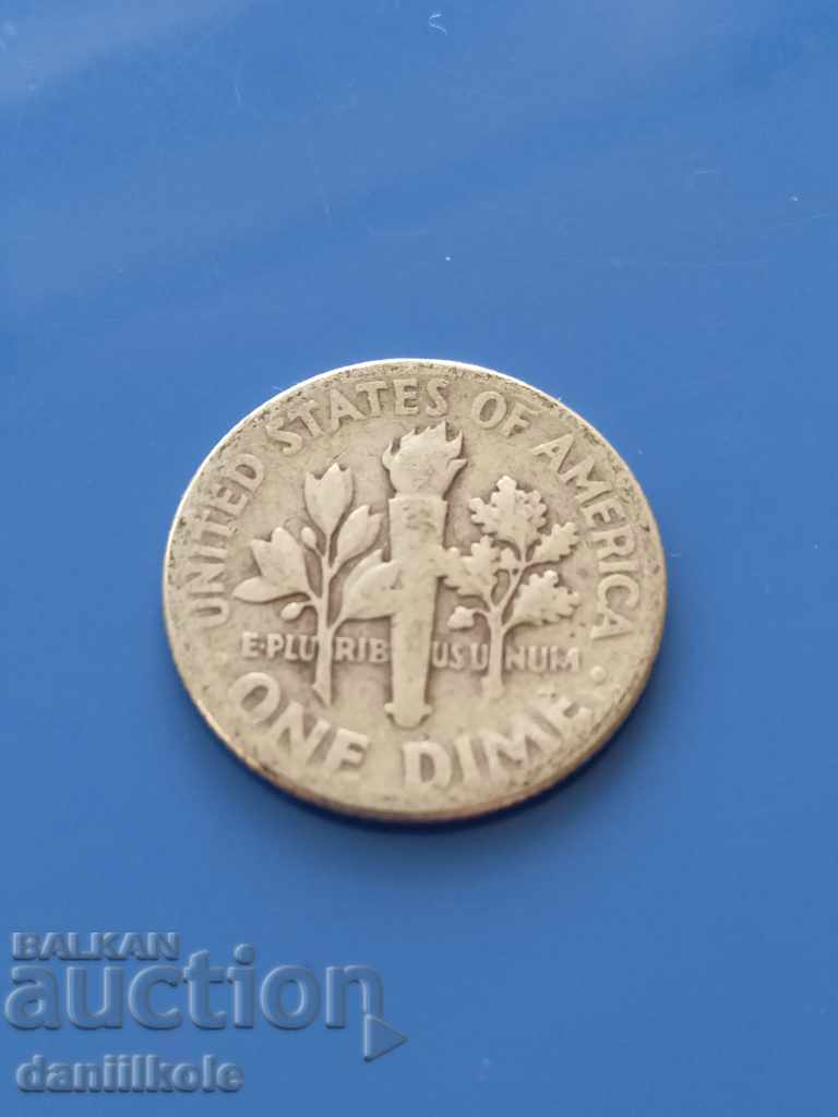 * $ * Y * $ * USA 1 DIM 1946 Without Letter - SILVER - EXCELLENT * $ * Y * $ * - 5 * $ * Y * $ * USA 1 DIM 1946 Without Letter - SILVER - EXCELLENT * $ * Y * $ * - 5