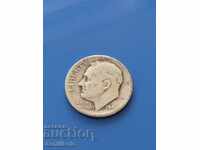 *$*Y*$* САЩ 1 ДАЙМ 1946 Без Буква - СРЕБРО - ОТЛИЧНА *$*Y*$*