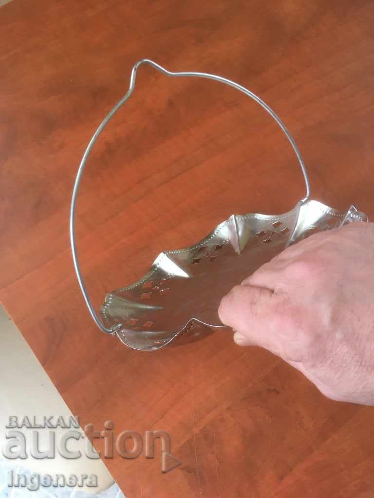 FRUIT BASKET SWEET TRAY METAL - 5