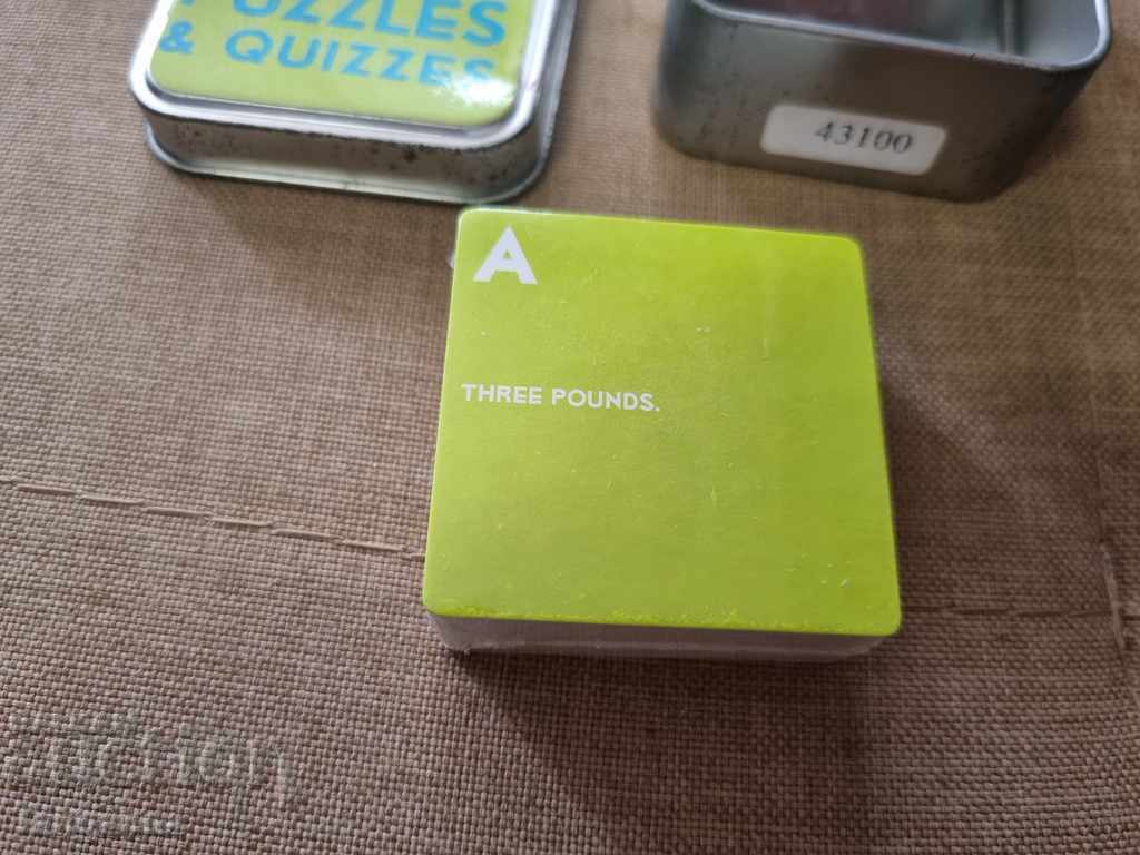 Intelligence test game with price 20.00 BGN | € 10.23