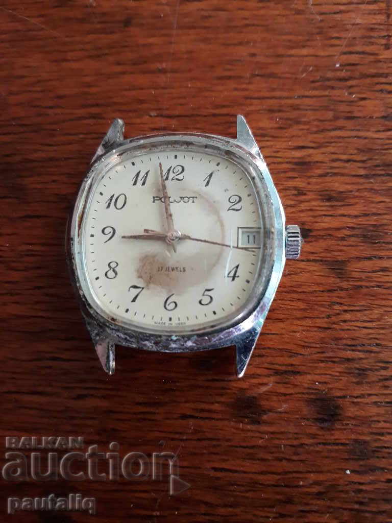 MEN'S FLIGHT WATCH POLJOT with price 10.00 BGN | € 5.11