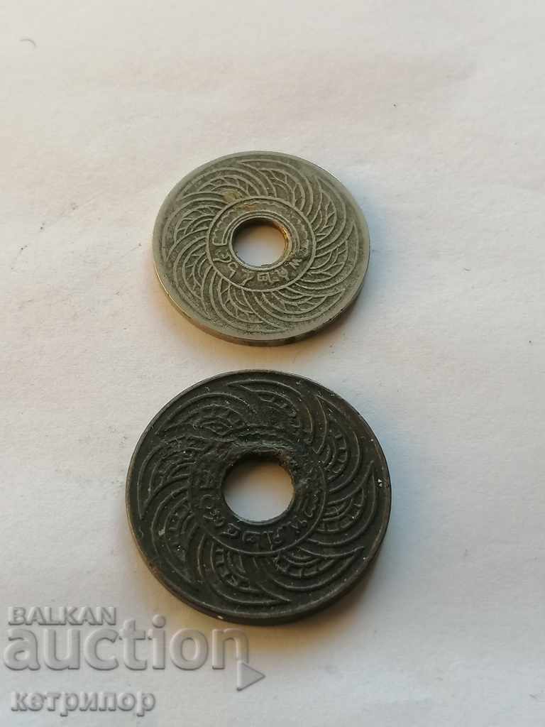 Thailand 1/2 and 1 satang. with price 15.00 BGN | € 7.67 Thailand 1/2 and 1 satang. with price 15.00 BGN | € 7.67