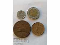 Лот монети Мексико, Коста Рика, Барбадос