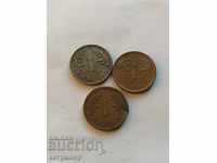 Лот монети Финландия 1 марка 1942, 49, 51 г.