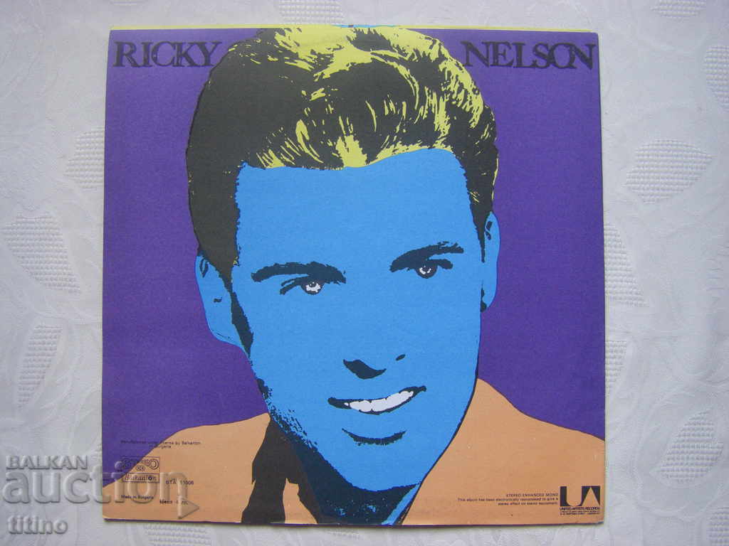 Delivery of WTA 11006 - Ricky Nelson Delivery of WTA 11006 - Ricky Nelson