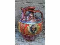 OLD HAND-PAINTED LARGE AUTHENTIC JAR KRONDIR ICON