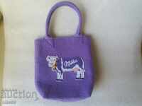 Bag from an old milka promotion.