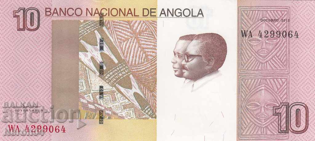 10 Kwanza 2012, Αγκόλα