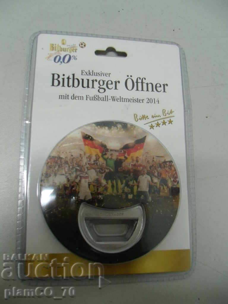 № * 5887 German opener - Bitburger 2014 № * 5887 German opener - Bitburger 2014