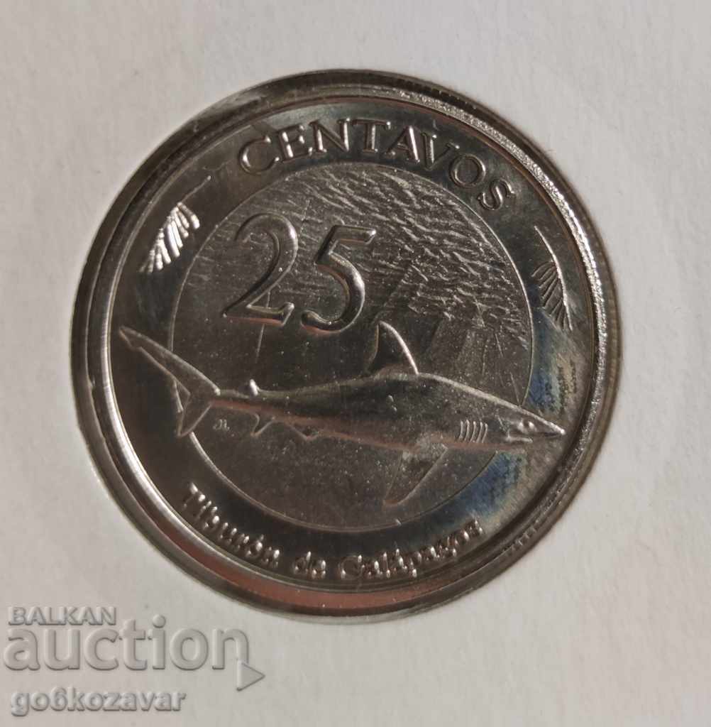 25 Centavos 2008 Galapagos - Unc