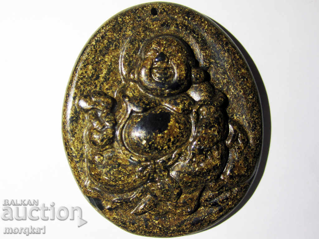 Μετάλλιο του Βούδα φυσικό, φυσικό Χάλκινο 136,25 καρατίων Ινδία