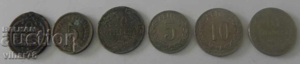 Лот 6 монети