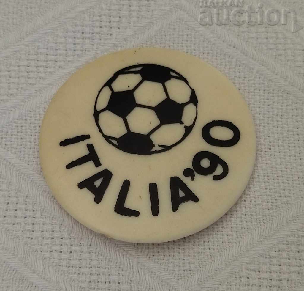 ITALIA ~ 90 INSIGNĂ PLASTIC