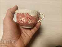 Old English porcelain cup Staffordshire
