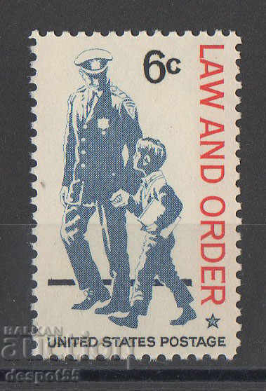 1968. USA. Order and legality.