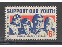 1968. USA. Support our youth - Elks (organization).