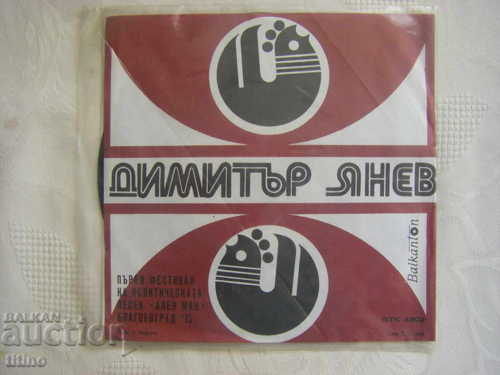 Auction Small plate - VTK 3302 - Dimitar Yanev Auction Small plate - VTK 3302 - Dimitar Yanev