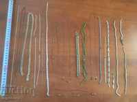 LOT JEWELERY PARTS AND STRONG CHAIN BRACELET CHAIN CHAIN METAL PLASTIC