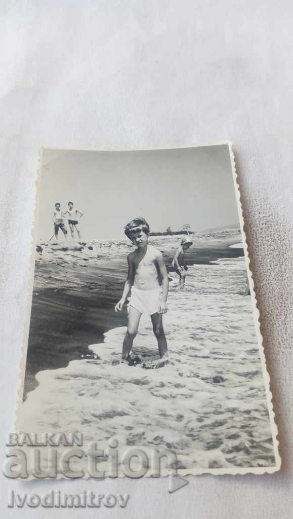 Photo Boy on the beach 1969