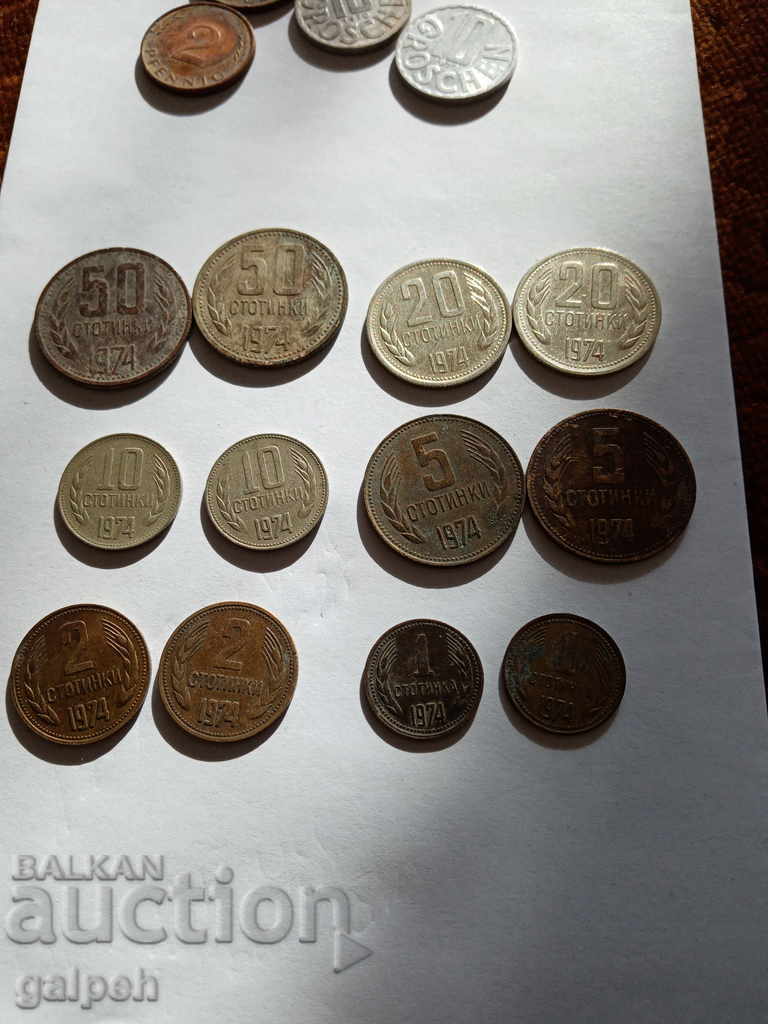Auction LOT OF COINS - FRANCE / BULGARIA - 22 pcs. - BGN 3.00 Auction LOT OF COINS - FRANCE / BULGARIA - 22 pcs. - BGN 3.00